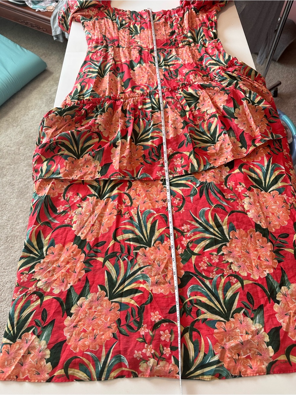 FARM Rio Pineapple Bloom Dress, large - Picture 10 of 11